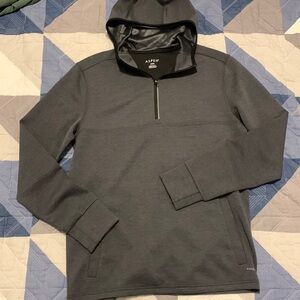 ASPEN Gray Quarter Zip Hoodie